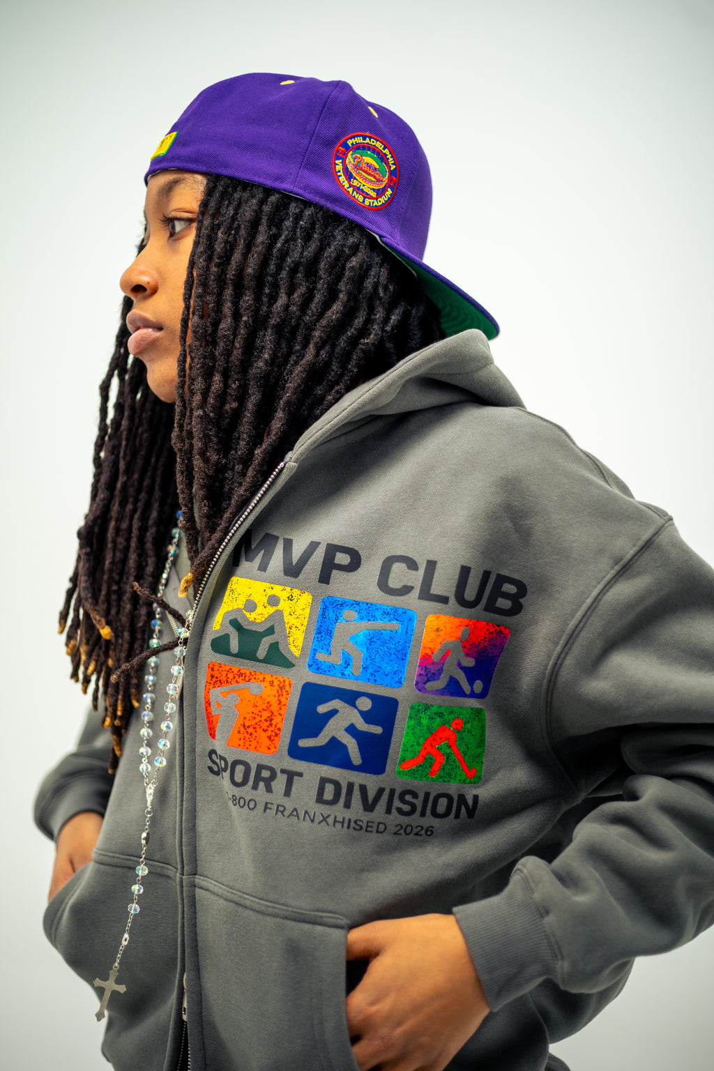 Sport division zip up