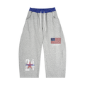 “Franxhised24” Plaid Band Sweats