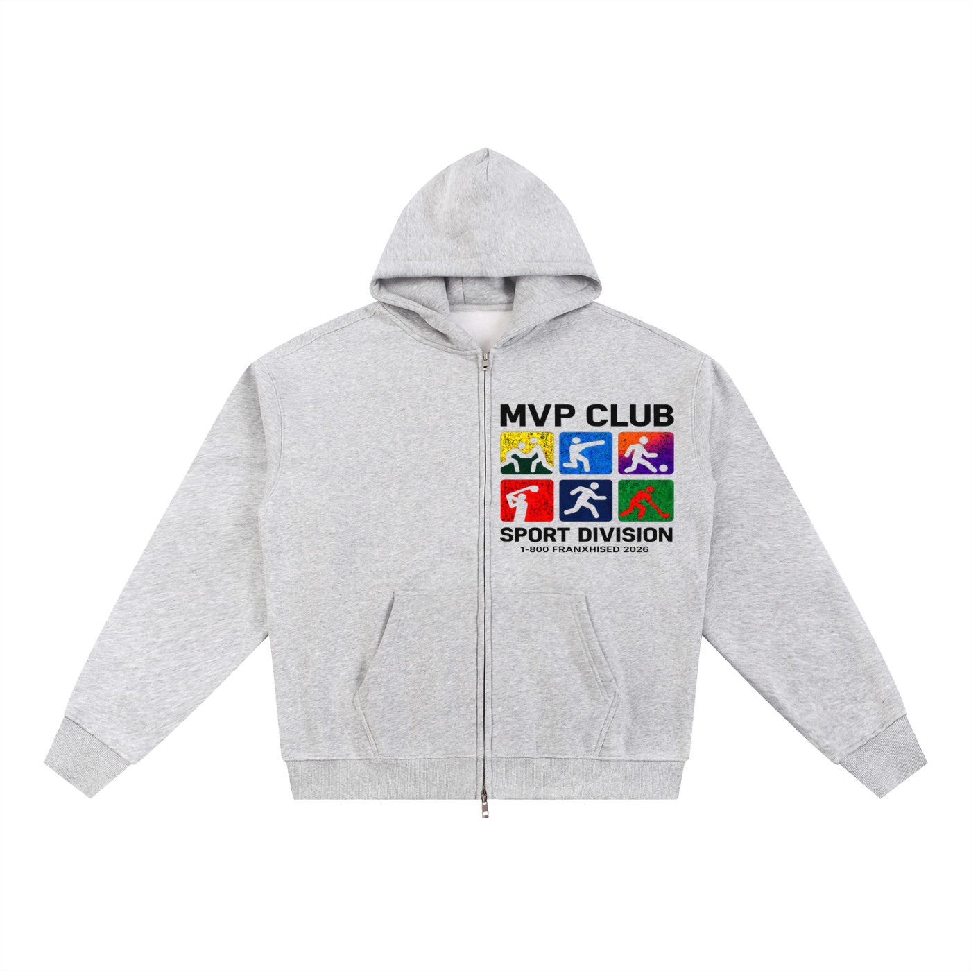 Sport division zip up