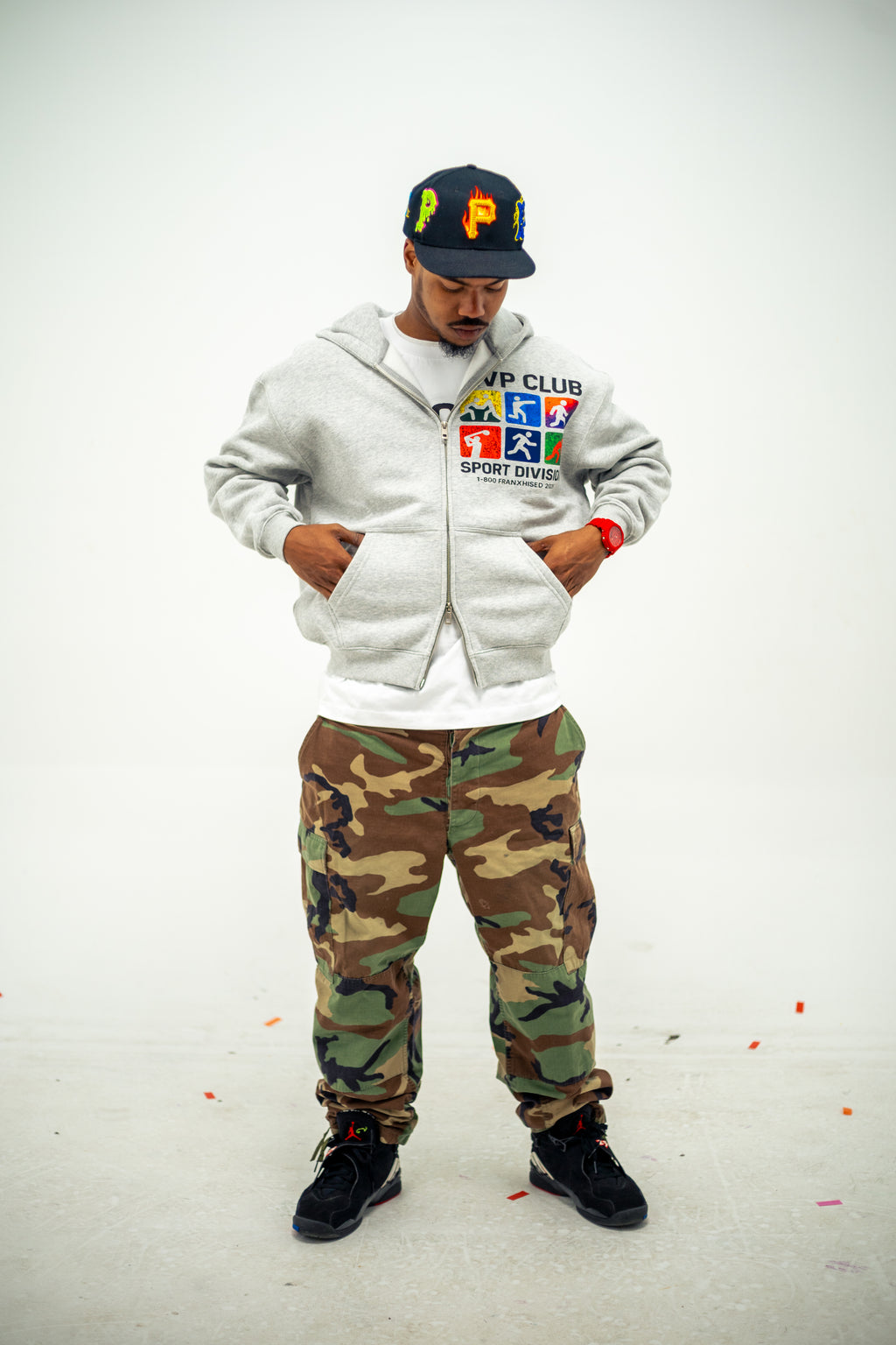 Sport division zip up