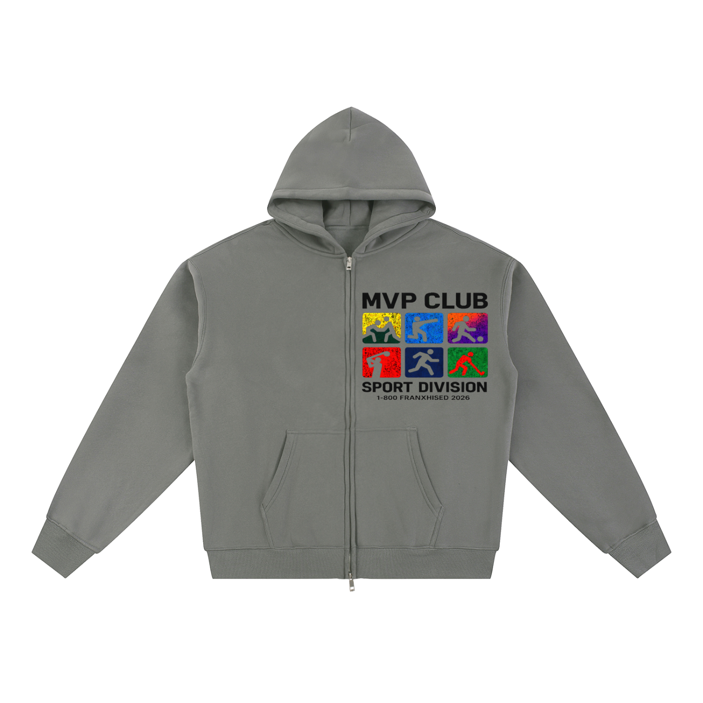 Sport division zip up